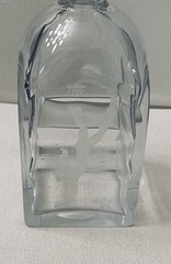 Orrefors Vicke Lindstrand Signed Crystal Diver Bar Decanter 2983 B8 Sweden
