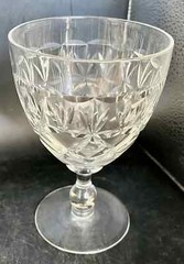 Twelve Webb Corbett Crystal Low Water Goblets – WE65 Pattern