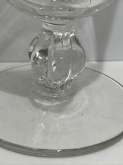 Vintage Libbey Mid Century Frosted Gold Leaf Set Of 4 Goblet Glasses 5 3/8”