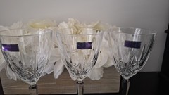 MARQUIS WATERFORD SPARKLE ALL PURPOSE WINE GLASSES NIB 4 CT. HOLDS 10 OZ