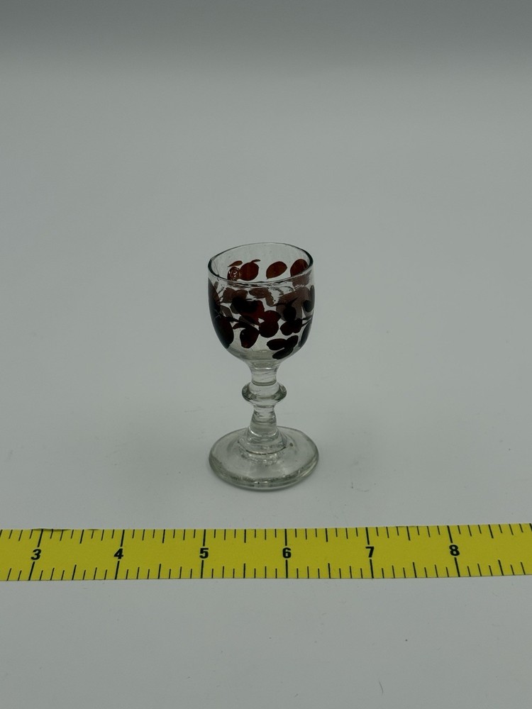 Antique Bohemian Gold Gilt Hand Blown Glass Goblets – Baroque Style Stemware