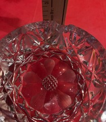 Antique Crystal Glassware Vintage -Ash Tray – Brand Unknown – New no box