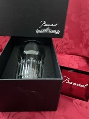 NIB FLAWLESS Glass BACCARAT France Crystal CHROME HEARTS Dagger HIGHBALL Tumbler