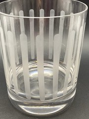 2 Stolzle Lausitz Soho NY Bar Series Crystal Whiskey Glasses, Germany, 10.75 Oz