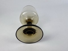 VTG Libbey Set Of 4 Tawny Accent Stemmed Wine Juice Glasses 5 1/8″ Tall 6oz 2A1