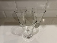 Set Of 3 Marquis By Waterford Flair Drinking Glass