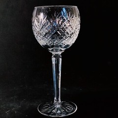 WATERFORD SULLIVAN WINE HOCK, Cut Lead Crystal, 7 1/2″, 8 Oz, Made in IRELAND