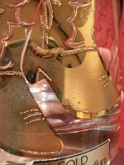 Vintage Culver 22k Gold Boots Laredo Double Old Fashioned Rocks Glasses USA MCM