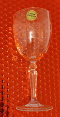 Dampierre Etched by Cristal D’Arques – Durand Water Goblet 7 1/8 inch NEW!!