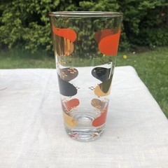 Atomic glasses, 1950’s, MCM, 12oz, High Ball Glasses, Atom Design, Set Of 6