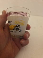 Vintage Hazel Atlas Antique Car Low Ball Glasses – Set of 3