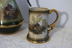 REGAL JAMES BEAM DISTILLING LOCKHART WOODLAND CHIPMUNK 1 – Pitcher 3-Mugs Steins