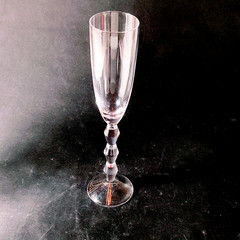 LENOX CARAT CLEAR CHAMPAGNE FLUTES, Cut Lead Crystal, 10 1/2″, 6 oz, 2PCS
