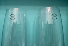 Tiffany & Co Crystal Glass Champagne Flutes – Set of 2 per box, NIB 9 5/8” tall