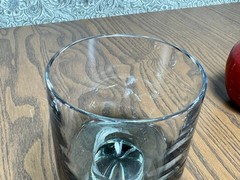 Vintage Tom Dixon Tank Low Ball Glasses Smoke Whiskey Bar Glassm MCM Mid Century