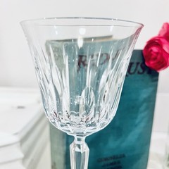 Mikasa Park Avenue Crystal Wine Glasses Clear Cut 8″ VTG Set of 3 Retired