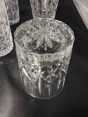 (6) SHANNON BY GODINGER OF DUBLIN CRYSTAL DOUBLE OLD FASHIONED WHISKEY GLASSES
