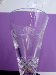 Six Waterford Millennium Toasting Flutes – 2 Happiness, 2 Peace, 2 Prosperity