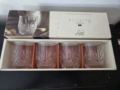 Cristal d’Arques Salzburg 4 Gobelets-On the Rocks- 10.25 oz Original Box