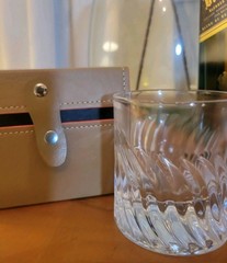 Father’s Day Gift Premium Boxed Crystal Whiskey Glass Lead-Free Swirl Pattern