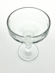 Set of 6 Heavy & Thick Clear Hammered-Style Margarita Glasses 6 3/4” 13.5oz