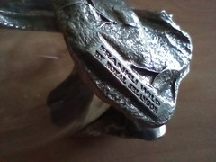 Frankli Wild Royal Selangor Elephant Sculpted Art Pewter Shot Glass