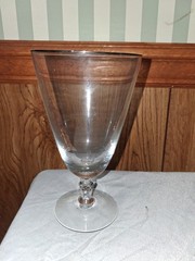 Vintage Fostoria Engagement pattern Crystal Iced Tea goblet Stem 6092