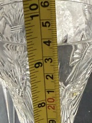 Set Of 4 Waterford Crystal Millennium Series «Love» Champagne Flutes 9 1/4″ High