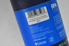 Columbia Tumbler Glass Blue 18 Oz / 530 ML Branded Logo Double Wall Insulated