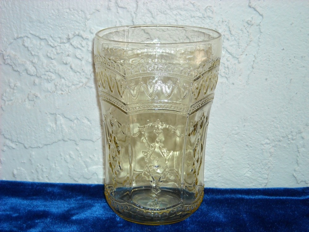 Patrician Water Tumbler Amber