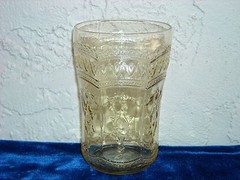 Patrician Water Tumbler Amber
