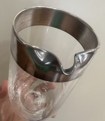 Vintage/MCM, Dorothy Thorpe, Juice/Cocktail Pitcher, Hand Blown Glass