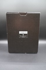 Set of 2 JOHN ROCHA Waterford Crystal Black Cut Red Wine Glasses in Original Box