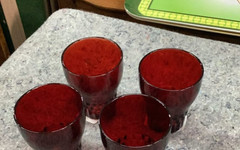 4 Anchor Hocking Royal Ruby Red Windsor Glass Tumblers