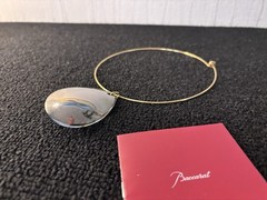 Baccarat Crystal Scarab Psychedelic Necklace GM Mod1