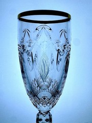 Waterford Cherished Moments Gold – Fluted Champagne Glass, 10 1/4″ *IN BOX*