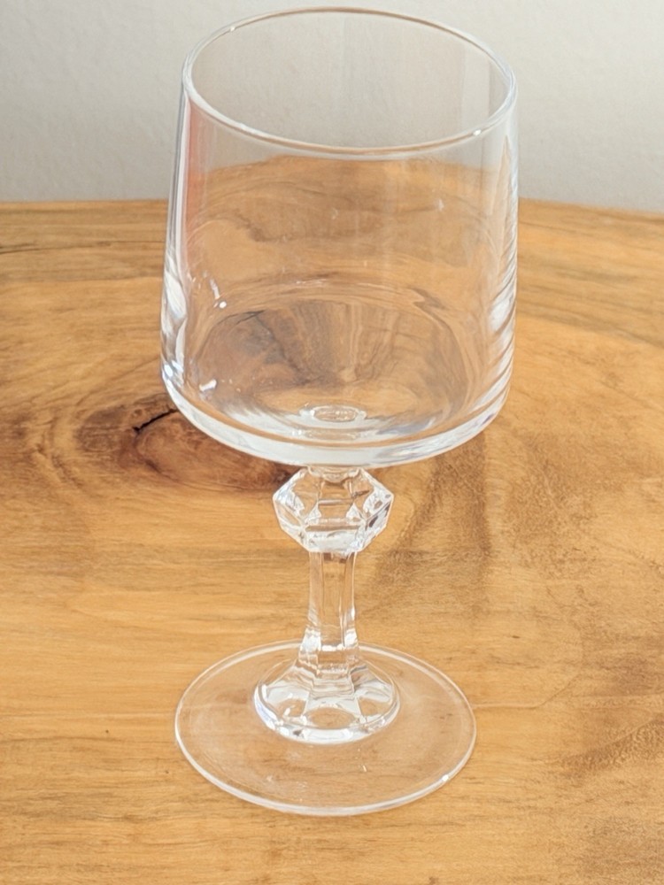 6 Cristal D’Arques Paris Royal 5” Crystal Cordial Glasses In Original Box