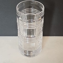 VTG Ralph Lauren Glen Plaid Highball Crystal Glass Yellowstone Old Money Mancave