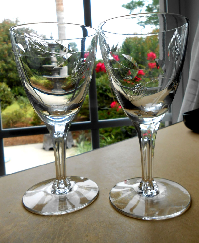 Elmwood by TIFFIN-FRANCISCAN 1960S WINE 5-3/8” Set 2