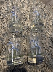 Corelle Compatibles Shadow Iris Set of 4 Juice Glasses 6 Ounce Corning Glass