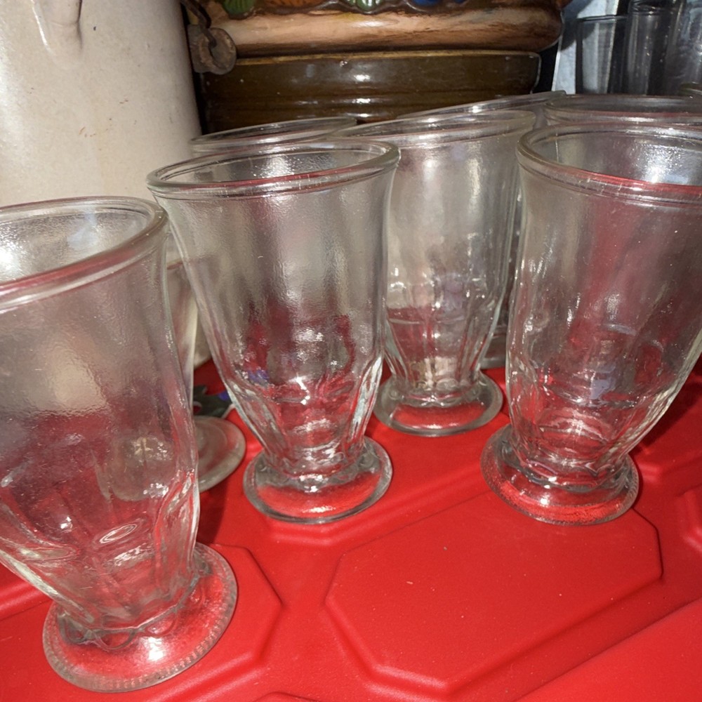 Set of 12 Clear Glass Tumbler Drinking Glasses Table Drinkware