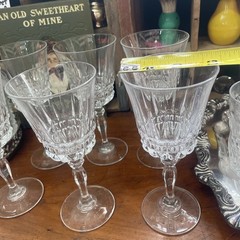 cristal d arques glasses Villeneuve Crystal Wine Water Set 6