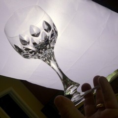Mikasa Crystal (Buckingham) 7″ WATER GOBLET(s) Exc (3 avail)