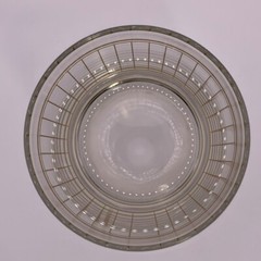 Vintage Culver Gold Vertical Stripe Old Fashioned Lowball Rocks Glass