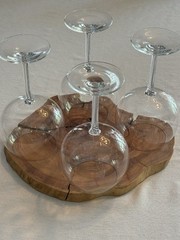 Ralph Lauren Crystal Wine Glasses LATHAM Burgundy Balloon Wine Glasses Set Of 4