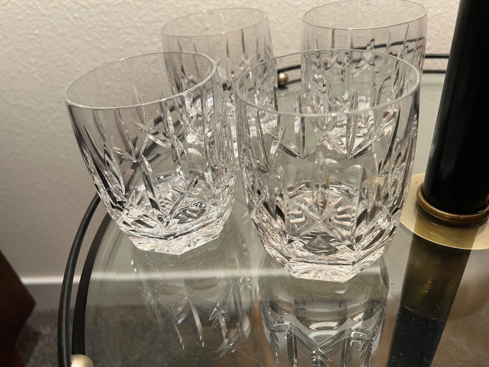 Set of Two Waterford Westhampton Double Old Fashioned Drinking Glasses