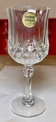 New Vintage Cristal D’Arques 24% Lead Crystal Longchamp No 3 6x 17,5 Cl Glasses