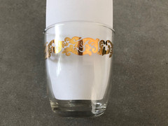 Gold Scroll Baroque Band Vintage Clear – 3-3/8″ JUICE / COCKTAIL GLASS