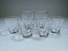 Lot of 6 Libbey Glasses 4 Short 2 Tall Glass Tumblers