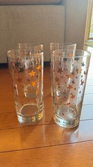 (4) 1995 Dayton’s Gold Star Glasses